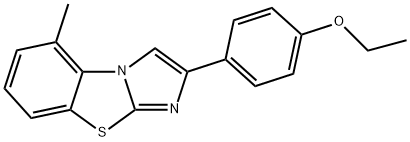 2-(4-ETHOXYPHENYL)-5-METHYLIMIDAZO[2,1-B]BENZOTHIAZOLE Structure