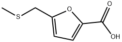 5-[(METHYLTHIO)METHYL]-2-FUROIC ACID Structure