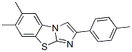 6,7-DIMETHYL-2-(4-METHYLPHENYL)IMIDAZO[2,1-B]BENZOTHIAZOLE Structure