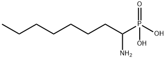 (1-AMINOOCTYL)PHOSPHONIC ACID Structure