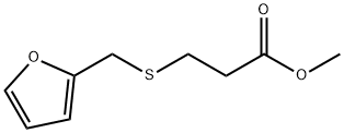 METHYL 3-(FURFURYLTHIO)PROPIONATE Structure