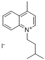 LEPIDINE ISOAMYL IODIDE Structure