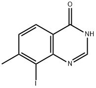 8-iodo-7-methylquinazolin-4(3H)-one Structure