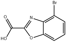 4-BROMOBENZO[D]OXAZOLE-2-CARBOXYLIC ACID Structure