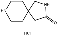 2,8-DIAZASPIRO[4.5]DECAN-3-ONE HYDROCHLORIDE Structure