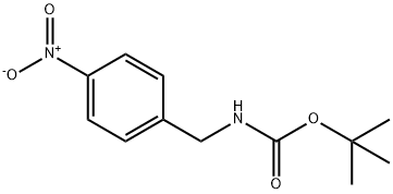 TERT-BUTYL (4-NITROBENZYL)CARBAMATE Structure