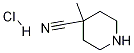 4-Methylpiperidine-4-carbonitrile hydrochloride Structure