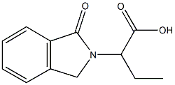 2-(1-OXO-1,3-DIHYDRO-2H-ISOINDOL-2-YL)BUTANOIC ACID Structure