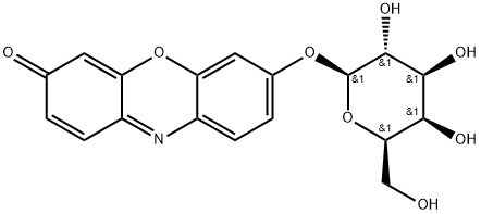 RESORUFIN BETA-D-GALACTOPYRANOSIDE Structure