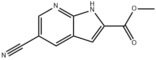 952182-16-0 METHYL 5-CYANO-1H-PYRROLO[2,3-B]PYRIDINE-2-CARBOXYLATE