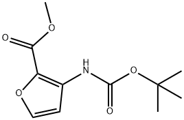 Methyl 3-(tert-butoxycarbonyl)furan-2-carboxylate Structure