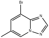 8-Bromo-6-methyl-[1,2,4]triazolo[1,5-a]pyridine Structure