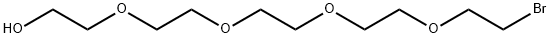 3,6,9,12-Tetraoxatetradecan-1-ol, 14-bromo- Structure