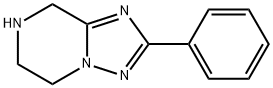 [1,2,4]TRIAZOLO[1,5-A]PYRAZINE, 5,6,7,8-TETRAHYDRO-2-PHENYL- Structure