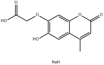 95873-69-1 sodium [(6-hydroxy-4-methyl-2-oxo-2H-1-benzopyran-7-yl)oxy]acetate