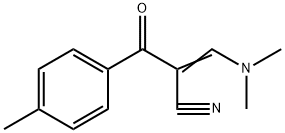 2-[(DIMETHYLAMINO)METHYLENE]-3-(4-METHYLPHENYL)-3-OXO-PROPANENITRILE Structure