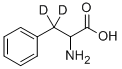 DL-PHENYLALANINE-BETA,BETA-D2 Structure