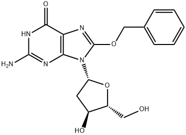 8-Benzyloxy-2'-deoxy-D-guanosine Structure