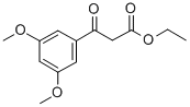 3-(3,5-DIMETHOXY-PHENYL)-3-OXO-PROPIONIC ACID ETHYL ESTER Structure