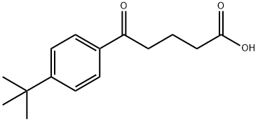 5-(4-TERT-BUTYLPHENYL)-5-OXOVALERIC ACID Structure