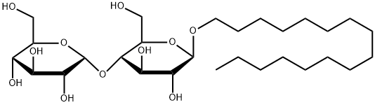 HEXADECYL-<BETA>-D-MALTOSIDE 0.1 MM SOLU Structure