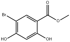 5-BROMO-2,4-DIHYDROXYBENZOIC ACID METHYL ESTER Structure