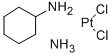 (ammine)cyclohexylaminedichloroplatinum(II) Structure