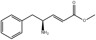 4-AMINO-5-PHENYL-PENT-2-ENOIC ACID METHYL ESTER Structure