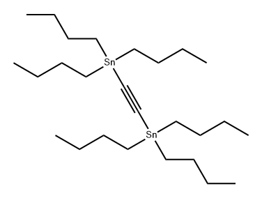 BIS(TRI-N-BUTYLSTANNYL)ACETYLENE Structure