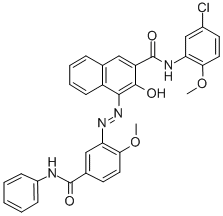 Pigment Red 184 Structure