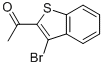 2-ACETYL-3-BROMO-BENZO[B]THIOPHENE Structure