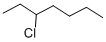 3-CHLOROHEPTANE Structure