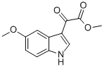 METHYL 2-(5-METHOXY-1H-INDOL-3-YL)-2-OXOACETATE Structure