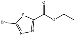 Ethyl5-bromo-1,3,4-thiadiazole-2-carboxylate Structure