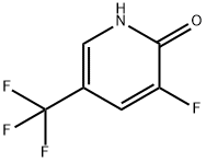 3-FLUORO-2-HYDROXY-5-(TRIFLUOROMETHYL)PYRIDINE Structure