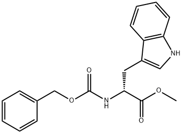 Cbz-D-Tryptophan methyl ester Structure