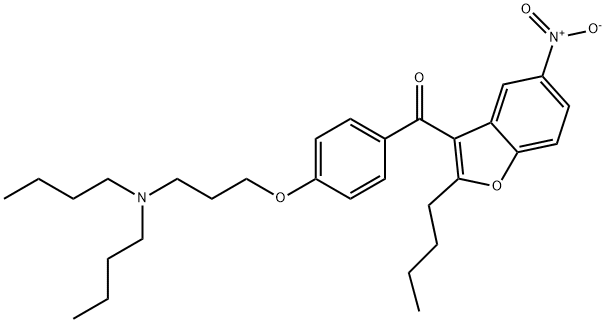 141645-23-0 (2-Butyl-5-nitro-3-benzofuranyl)[4-[3-(dibutylamino)propoxy]phenyl]methanone