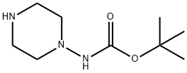 tert-butyl piperazin-1-ylcarbamate Structure