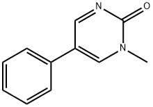 1-Methyl-5-phenyl-2(1H)-pyrimidinone Structure