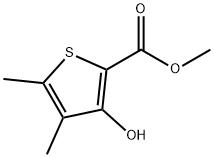 METHYL 3-HYDROXY-4,5-DIMETHYLTHIOPHENE-2-CARBOXYLATE Structure