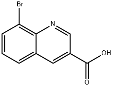 8-Bromoquinoline-3-carboxylic acid Structure