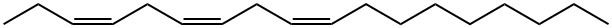 (Z,Z,Z)-3,6,9-Octadecatriene Structure