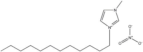 3-Dodecyl-1-methyl-1H-imidazolium nitrate Structure