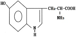 5-羟基色氨酸结构式