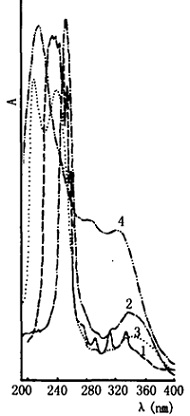 青蒿的紫外光谱图
