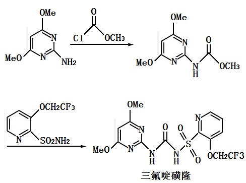 三氟啶磺隆合成路线