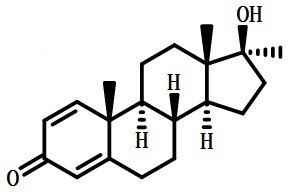 美雄酮结构式