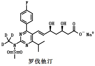 罗伐他汀结构式