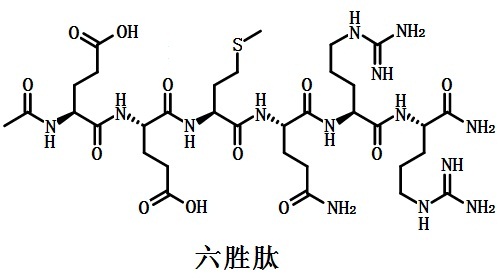 六胜肽结构