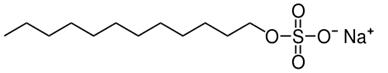 the chemical structure of SDS